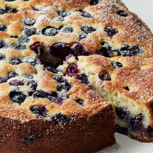 Blueberry Ricotta Breakfast Cake